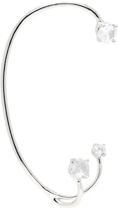 Panconesi Silver Three Point Ear Cuff