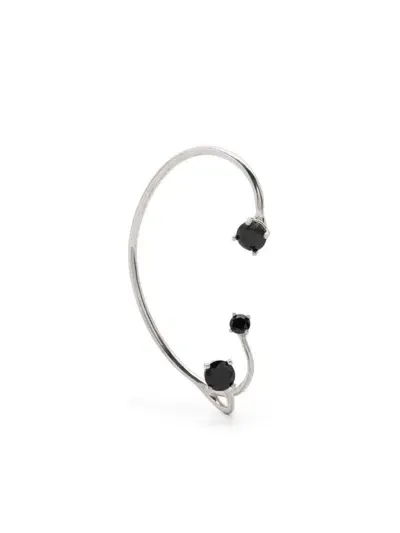 Panconesi Three Point Ear Cuff In Silber