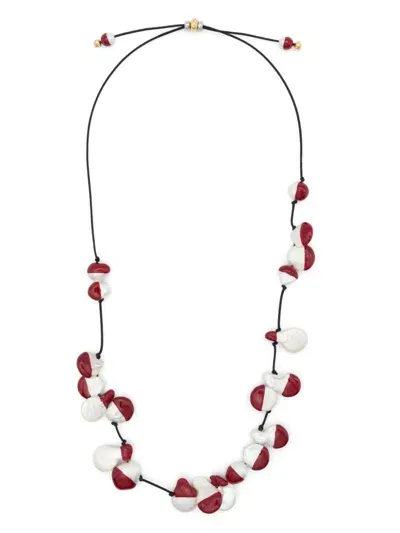 Panconesi Vacanza Necklace In Red