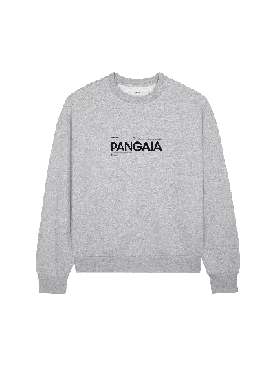 Pangaia 365 Midweight Definition Sweatshirt In Grey Marl