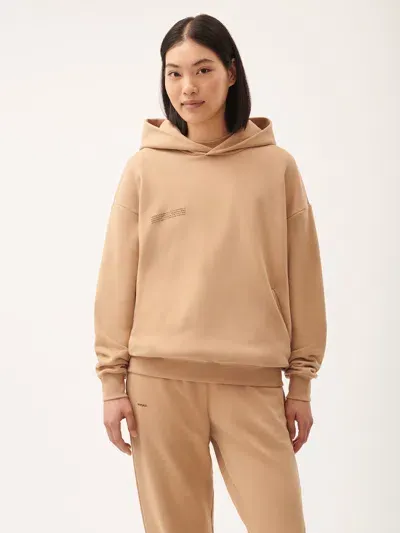 Pangaia 365 Midweight Soft Organic Cotton Hoodie In Neutral