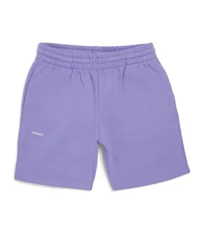 Pangaia Kids' Cotton 365 Sweatshorts In Purple