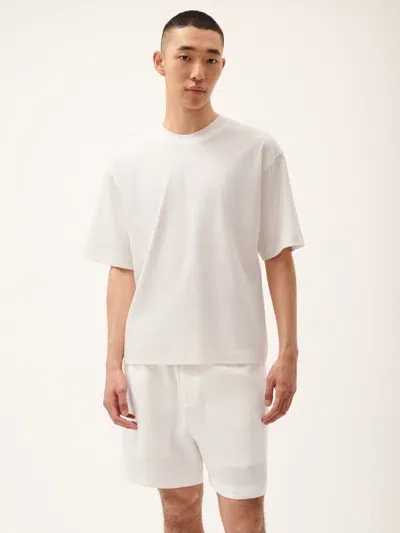 Pangaia Dna Oversized T-shirt In Off-white