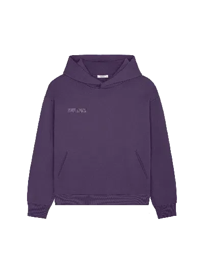 Pangaia Dna Soft Organic Cotton Hoodie In Purple