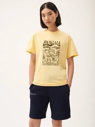 Pangaia Illusive Mole Hope T-shirt In Yellow