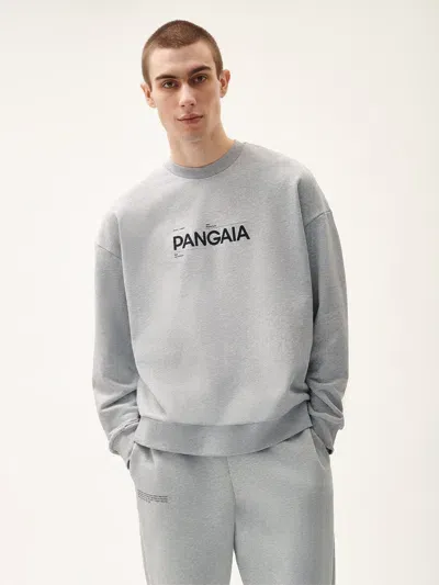 Pangaia Mens 365 Midweight Definition Sweatshirt In Grey Marl