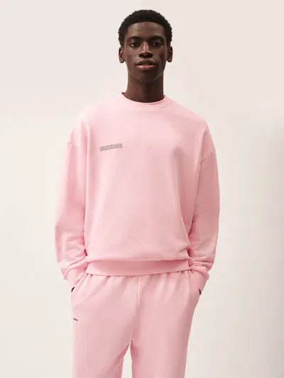 Pangaia Mens 365 Midweight Sweatshirt In Magnolia Pink