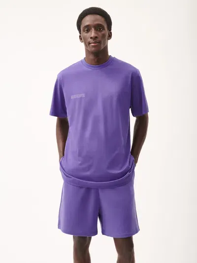 Pangaia Mens 365 Midweight T-shirt In Ultraviolet