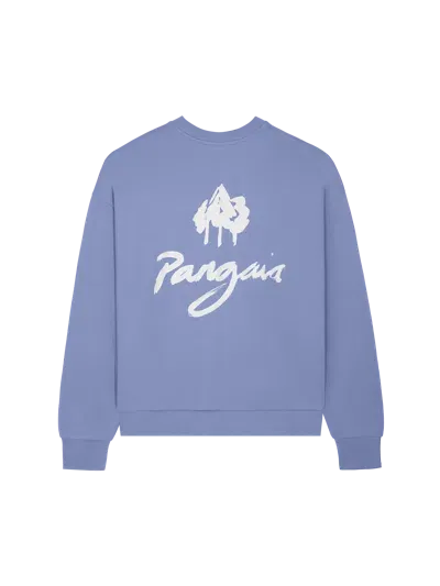 Pangaia One Forest Graphic Sweatshirt In Purple