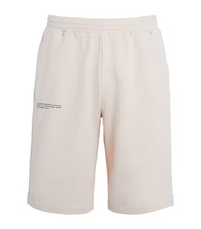 Pangaia Organic Cotton 365 Long Sweatshorts In Ivory