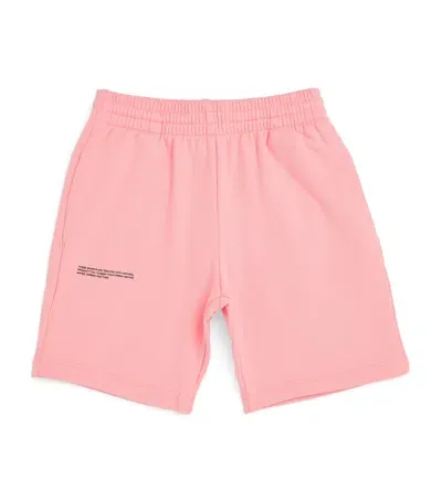 Pangaia Kids' Organic Cotton 365 Sweatshorts In Pink