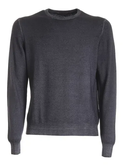 Paolo Fiorillo Faded Grey Sweater In Gris