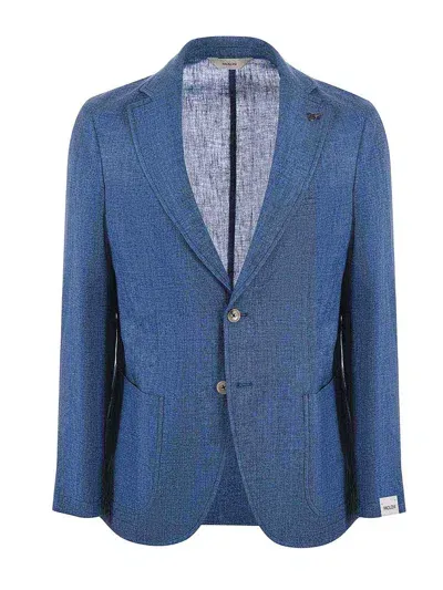 Paoloni Chaqueta Casual - Azul In Blue