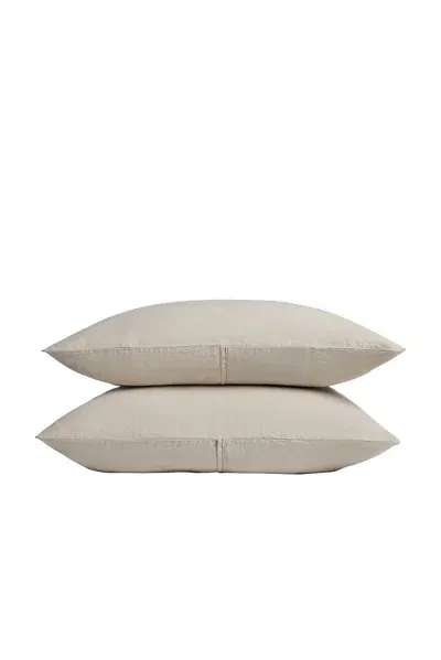 Parachute Heirloom Tencel Linen Pillowcase Set In Multi