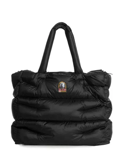 Parajumpers Hollywood Shopper Padded Bag In Black