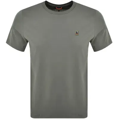 Parajumpers Patch T Shirt Grey In Gray