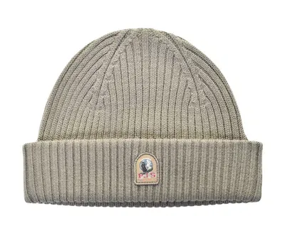 Parajumpers Ribbed Beanie Hat Nowhere In Grey