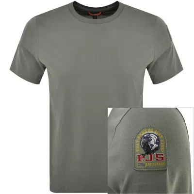 Parajumpers Shispare T Shirt Grey In Gray