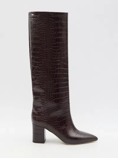 Paris Texas Anja Boots In Bordeaux