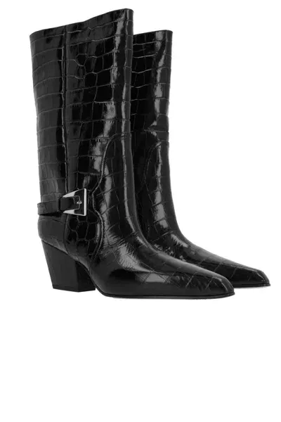 Paris Texas Boots In Black