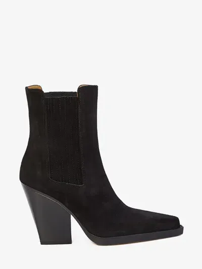 Paris Texas Dallas Ankle Boots In Black