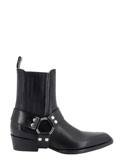 Paris Texas Helena Ankle Boots In Black