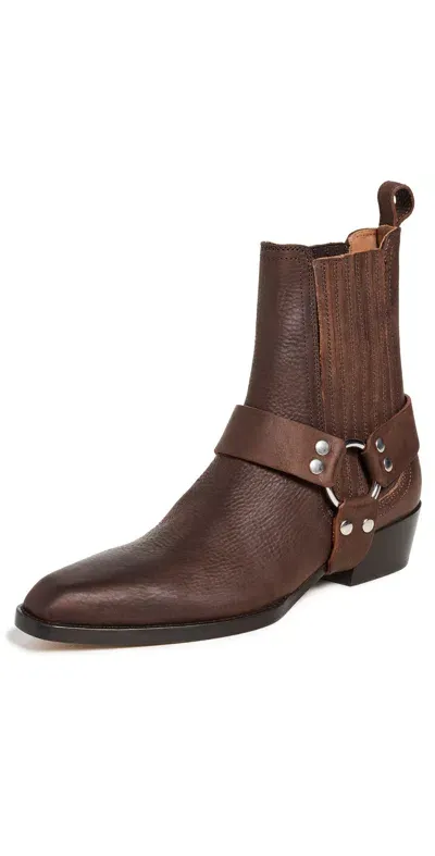 Paris Texas Helena Ankle Boots Mocha