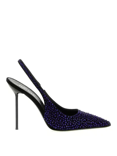 Paris Texas Holly Lidia Slingbacks In Azul