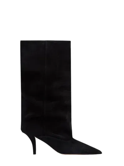 Paris Texas Ines Midcalf Boot 75 In Black