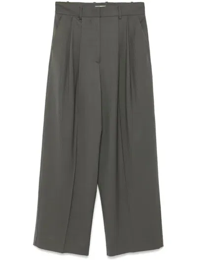 P.a.r.o.s.h Lili Trousers In Grey