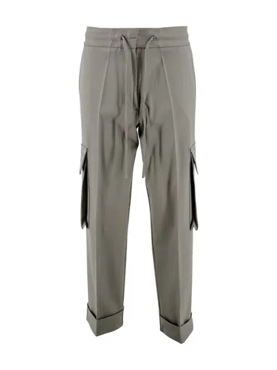 P.a.r.o.s.h Liliuxy Trousers In Pietra