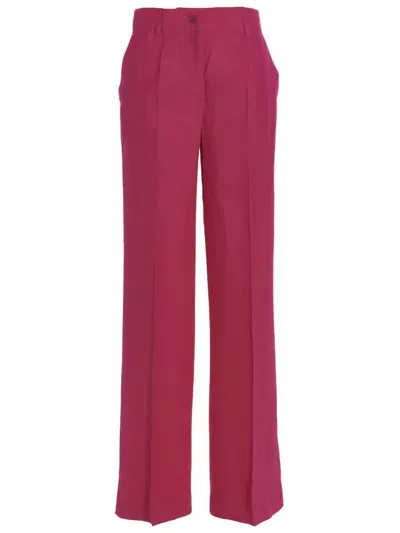 P.a.r.o.s.h . Loose Leg Pants In Fuchsia