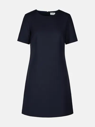 P.a.r.o.s.h 'paffuto' Blue Wool Blend Dress