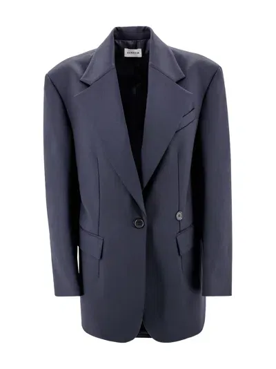 P.a.r.o.s.h Single-breasted Blazer In Blue