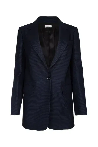 P.a.r.o.s.h . Single Breasted Tailored Blazer In Blue