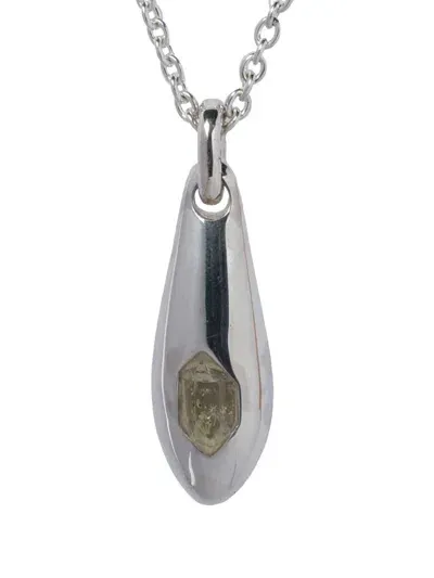 Parts Of Four Chrysalis Necklace In Silver