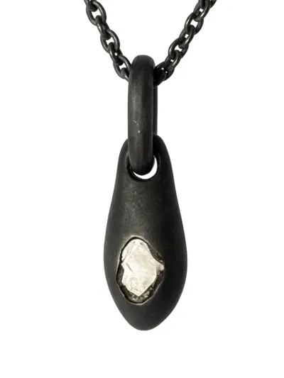 Parts Of Four Chrysalis Pendant Necklace In Black