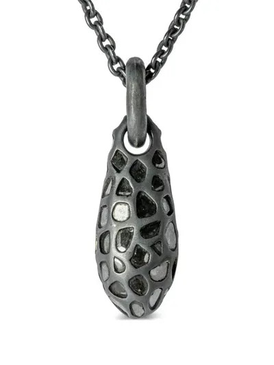 Parts Of Four Chrysalis Pendant Necklace In Black