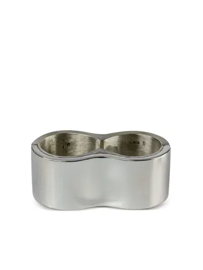 Parts Of Four Sistema Contour Ring In Silver