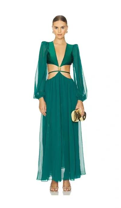 Patbo Piscina Cutout Maxi Dress In Galapagos