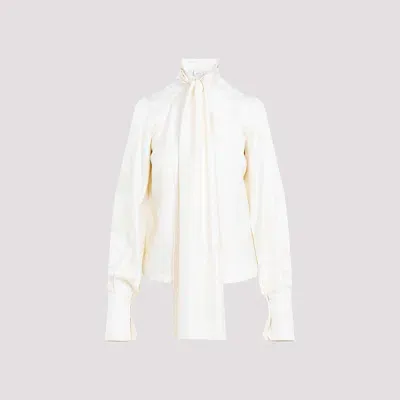 Patou Ascot Blouse In White