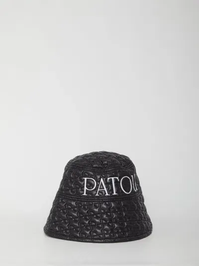 Patou Bucket Hat In Black