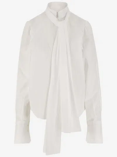 Patou Cotton Shirt In White