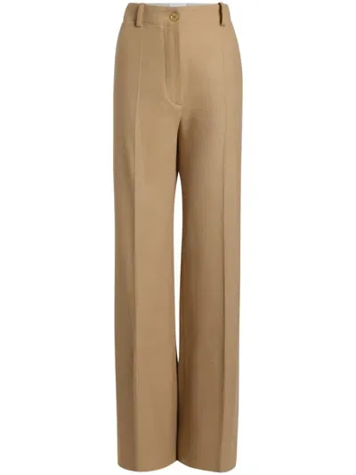 Patou Iconic Tailored Trousers In Neutrals