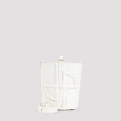 Patou Jp Bucket Bag Pm In White