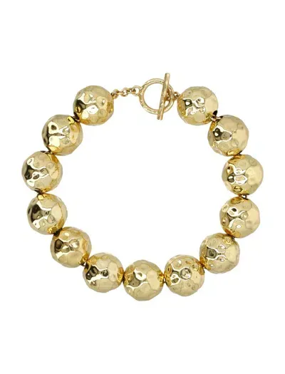 Patou Large Sphere Necklace In Gold