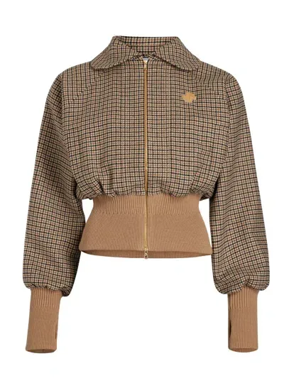 Patou Organic-cotton Jacket In Beige