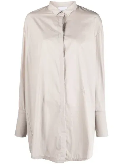 Patou Painter Shirt Dress In Neutrals