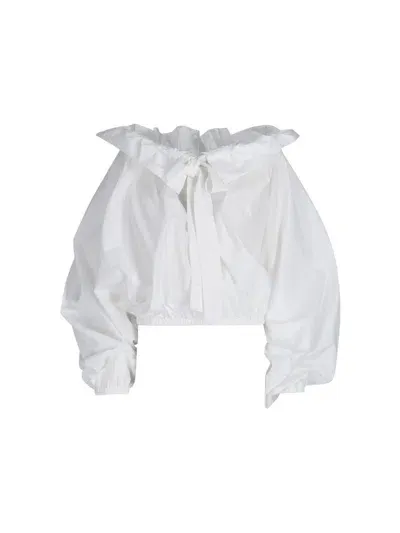 Patou Puff In White