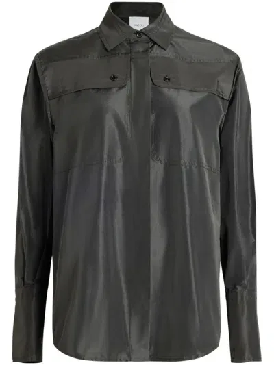 Patou Safari Shirt In Black